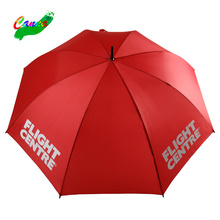 carbon fiber golf clubs red colour golf umbrella with printing